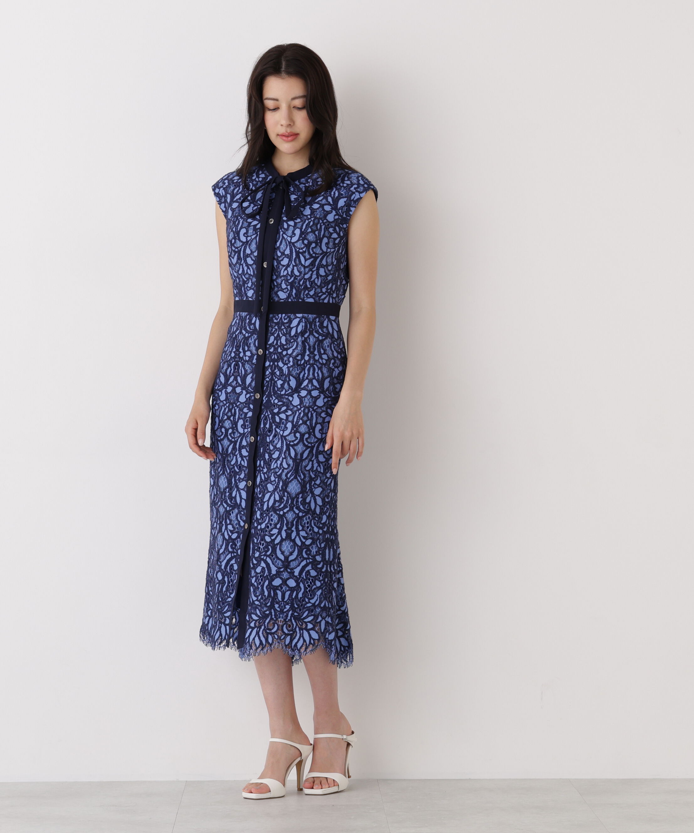  「バックマーメイドレースワンピース」|ワンピース|