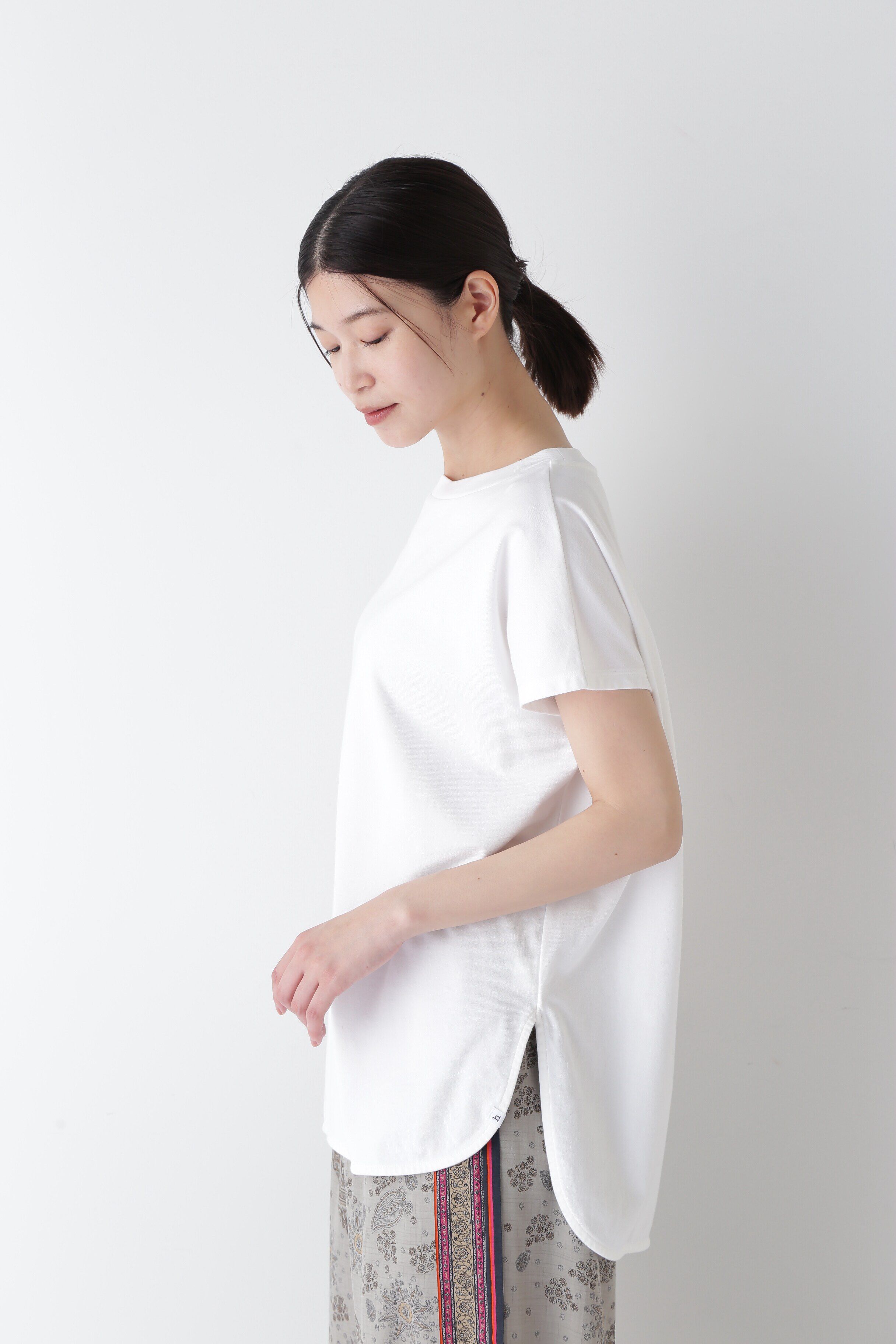  「◆フレンチスリーブ天竺Ｔシャツ」|Tシャツ・カットソー|