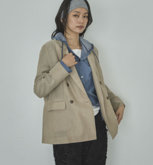 Doux archives「シアーテーラードジャケット」|テーラードジャケット|