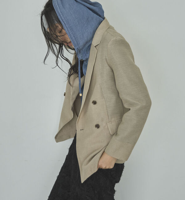 Doux archives「シアーテーラードジャケット」|テーラードジャケット|