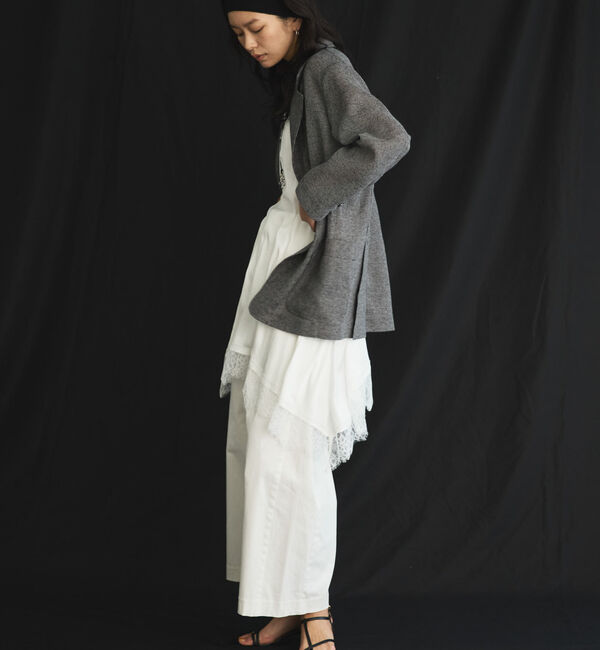 Doux archives「カラミツイードメッシュジャケット」|テーラードジャケット|