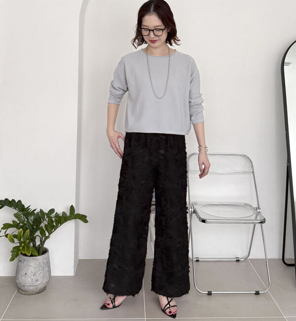 Doux archives「ニットＳＥＴティアードキャミワンピース」|ワンピース|