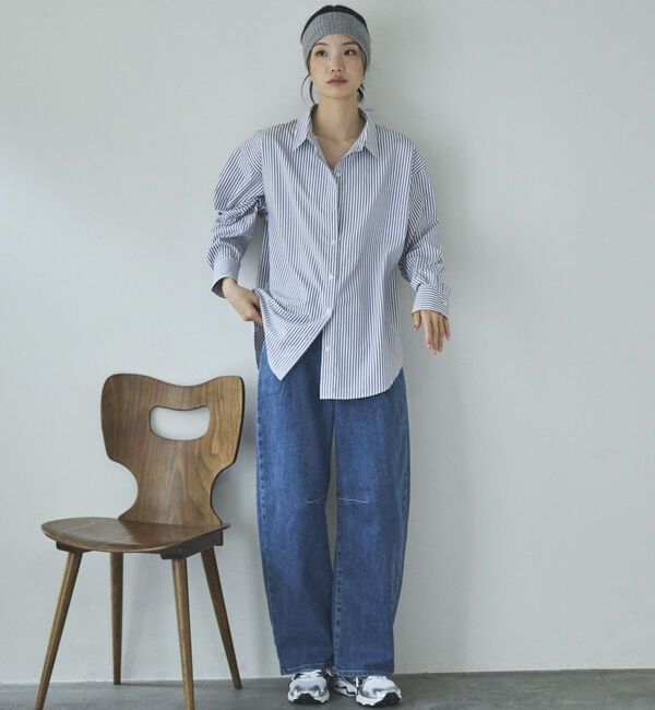 Doux archives「ベーシックストライプシャツ」|シャツ・ブラウス|