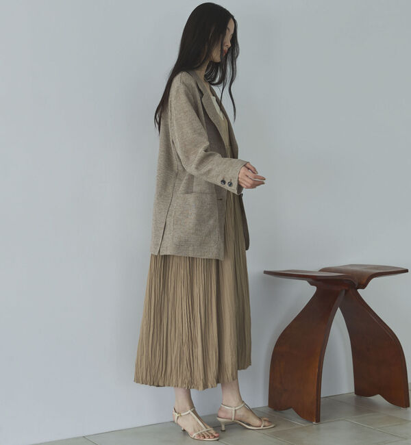 Doux archives「割繊ワッシャーキャミワンピ―ス」|ワンピース|