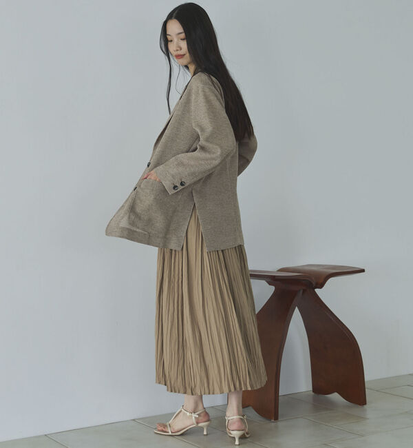 Doux archives「割繊ワッシャーキャミワンピ―ス」|ワンピース|