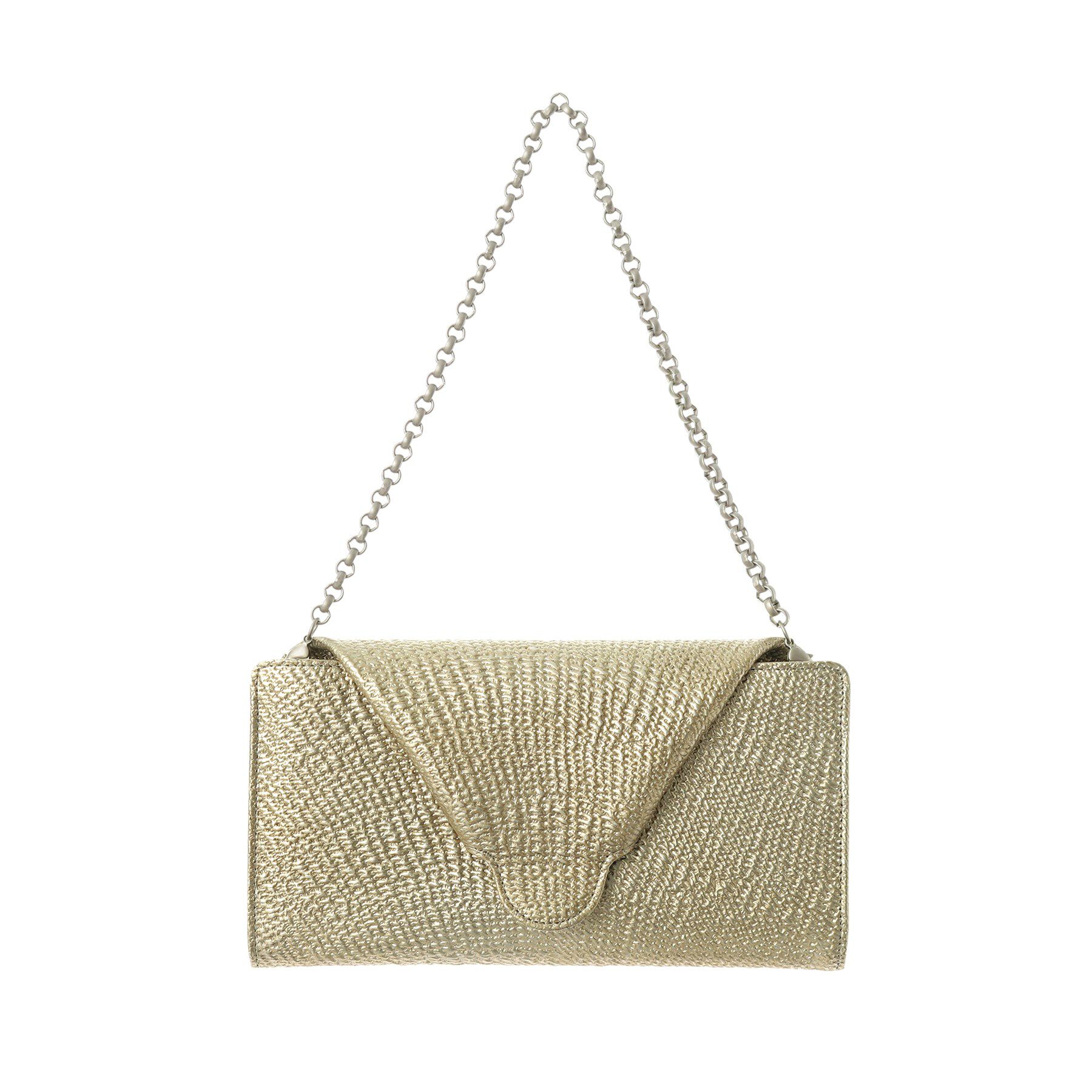 HIROKO HAYASHI「DAMASCO（ダマスコ）チェーン付長財布」|財布|ゴールド(007)