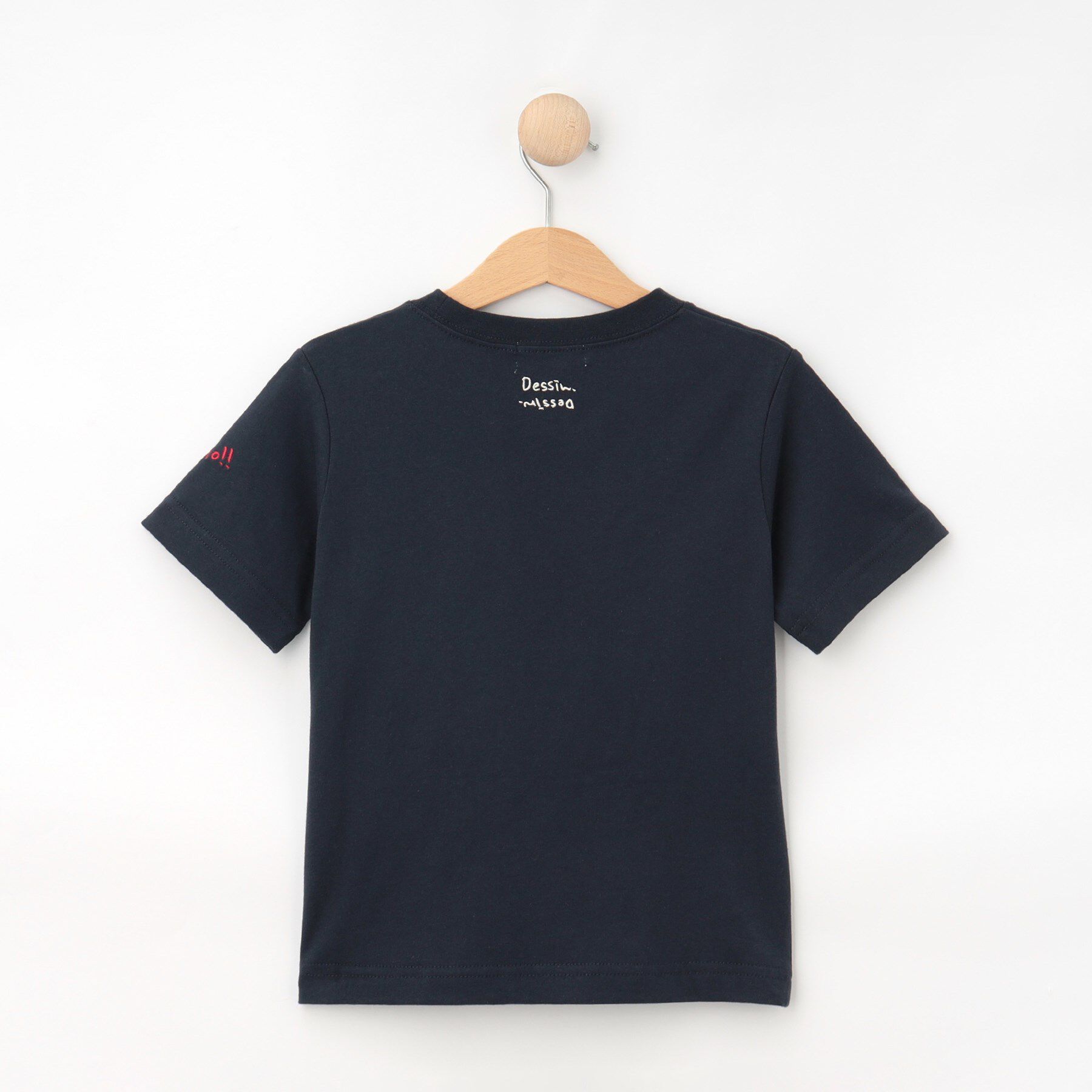 Dessin「【リンクコーデ/洗える】刺繍Tシャツ」|Tシャツ・カットソー|