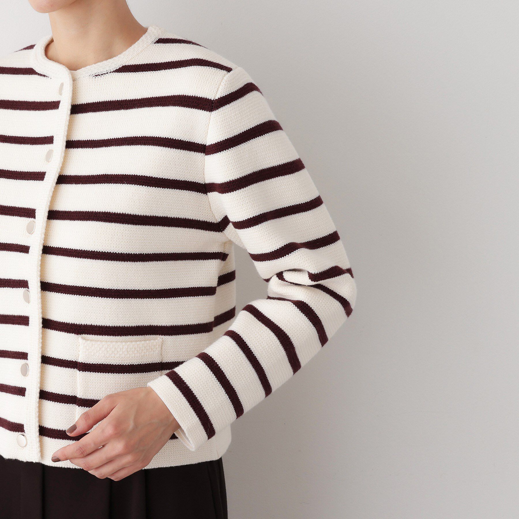 Dessin「【洗える】ジャケット見えカーディガン」|カーディガン|