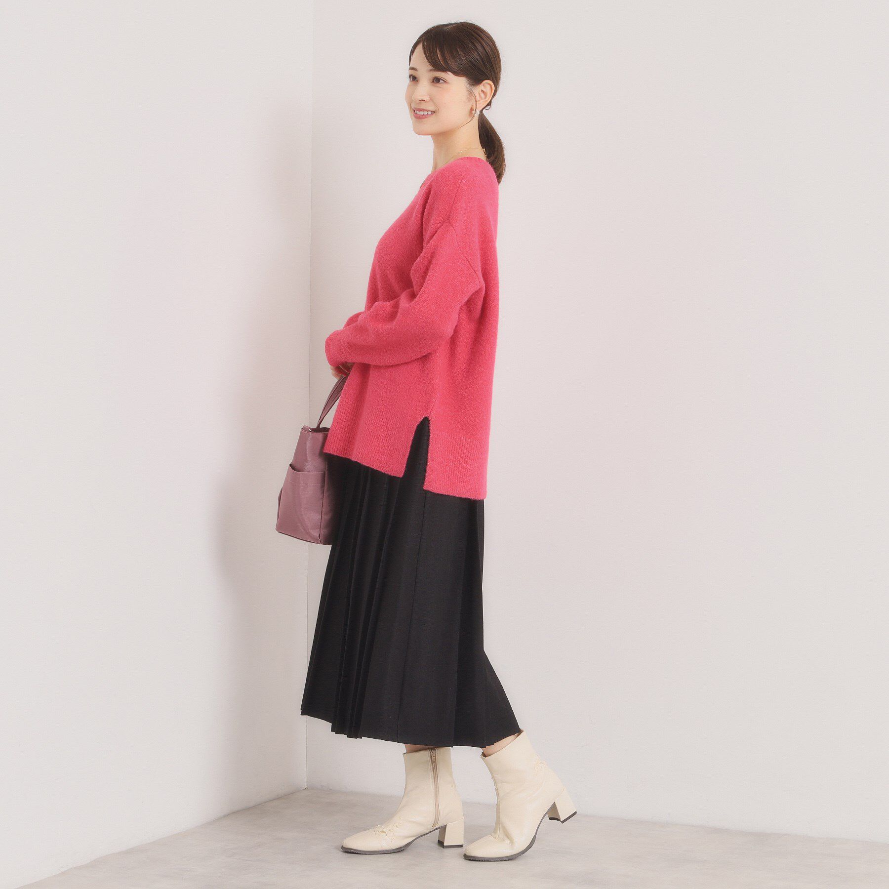 ITS&rsquo;DEMO「【手洗い可】プリーツスカート」|スカート|