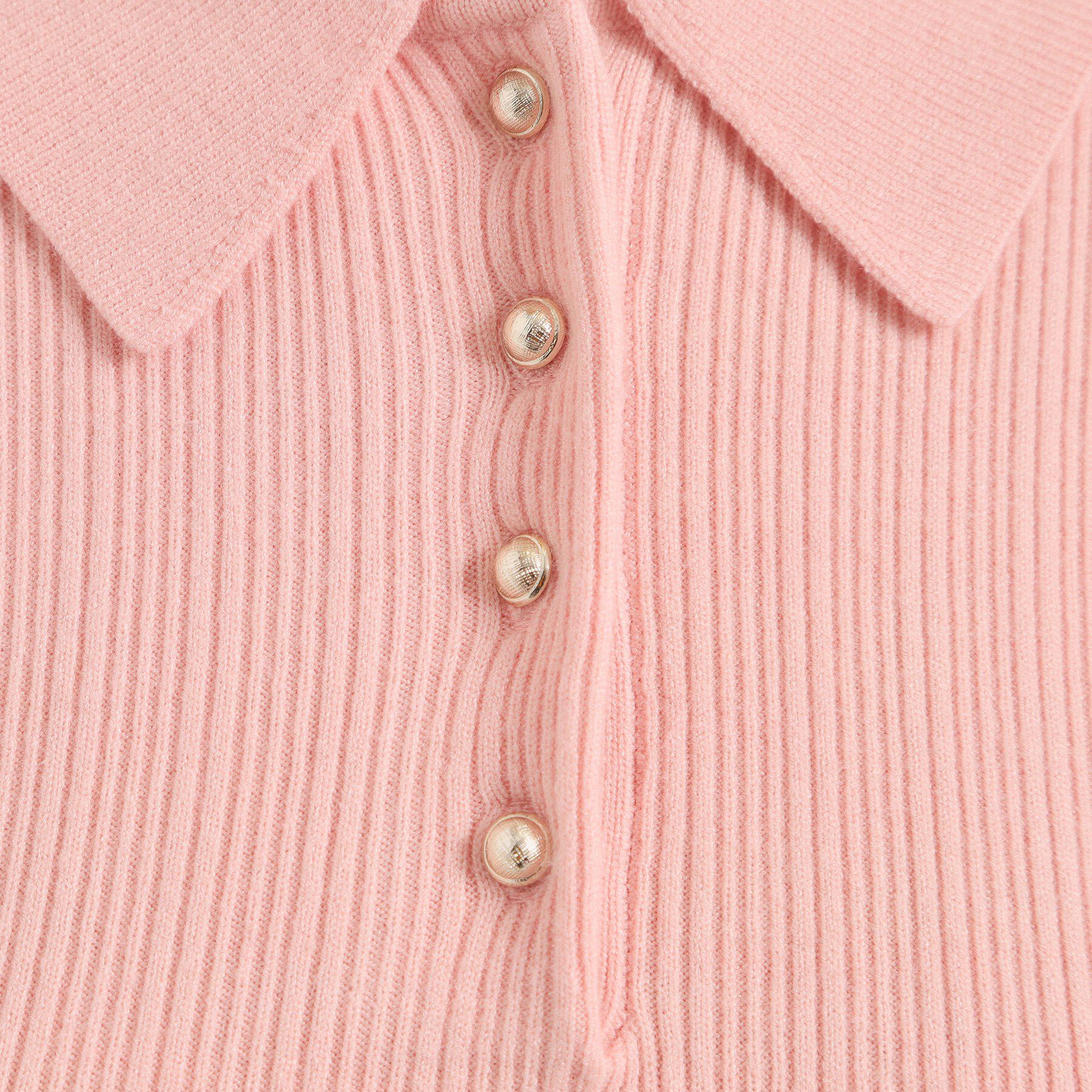 ITS&rsquo;DEMO「【手洗い可】ポロ襟ニット」|ニット・セーター|