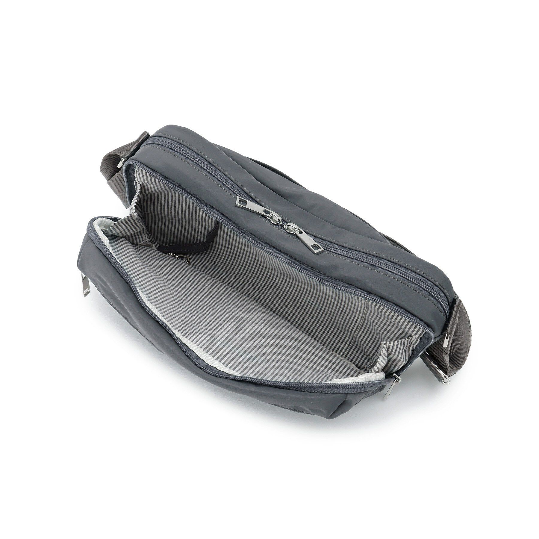 ITS&rsquo;DEMO「【8ポケット】裏地ストライプショルダー」|ショルダー・メッセンジャー|