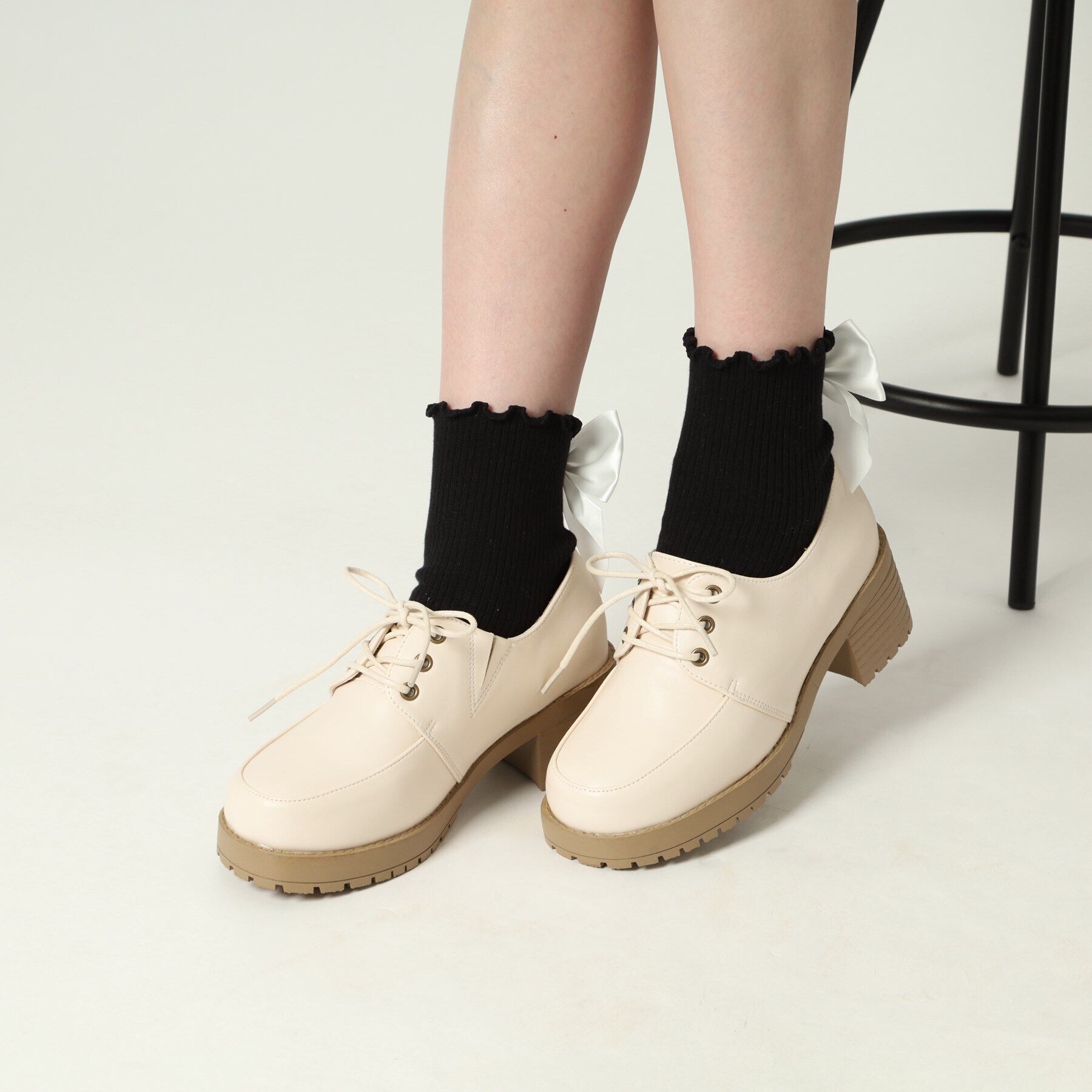 csT&P「レースアップマニッシュシューズ」|パンプス|