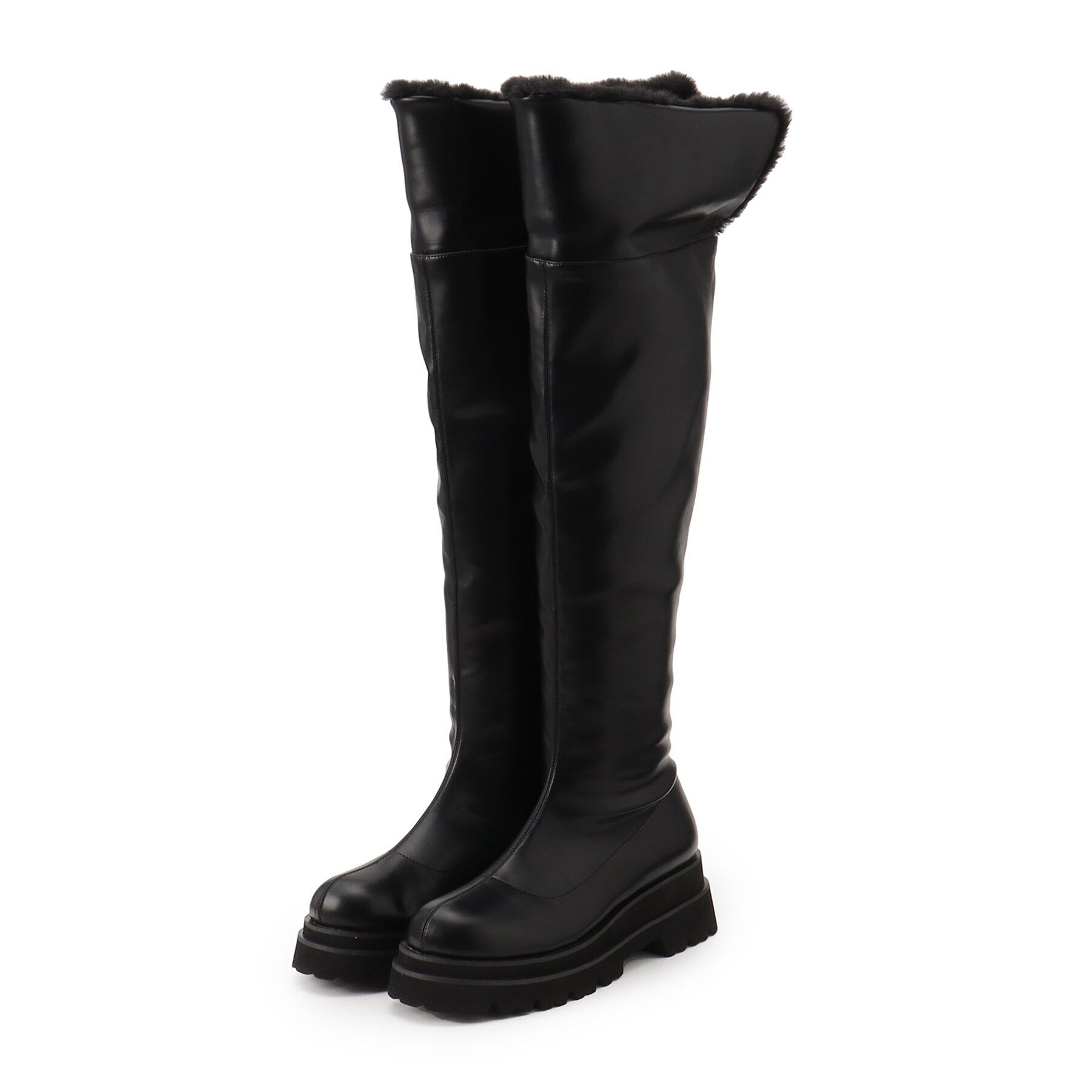 ESPERANZA「タンクソール2WAYボアロングブーツ」|ショートブーツ|