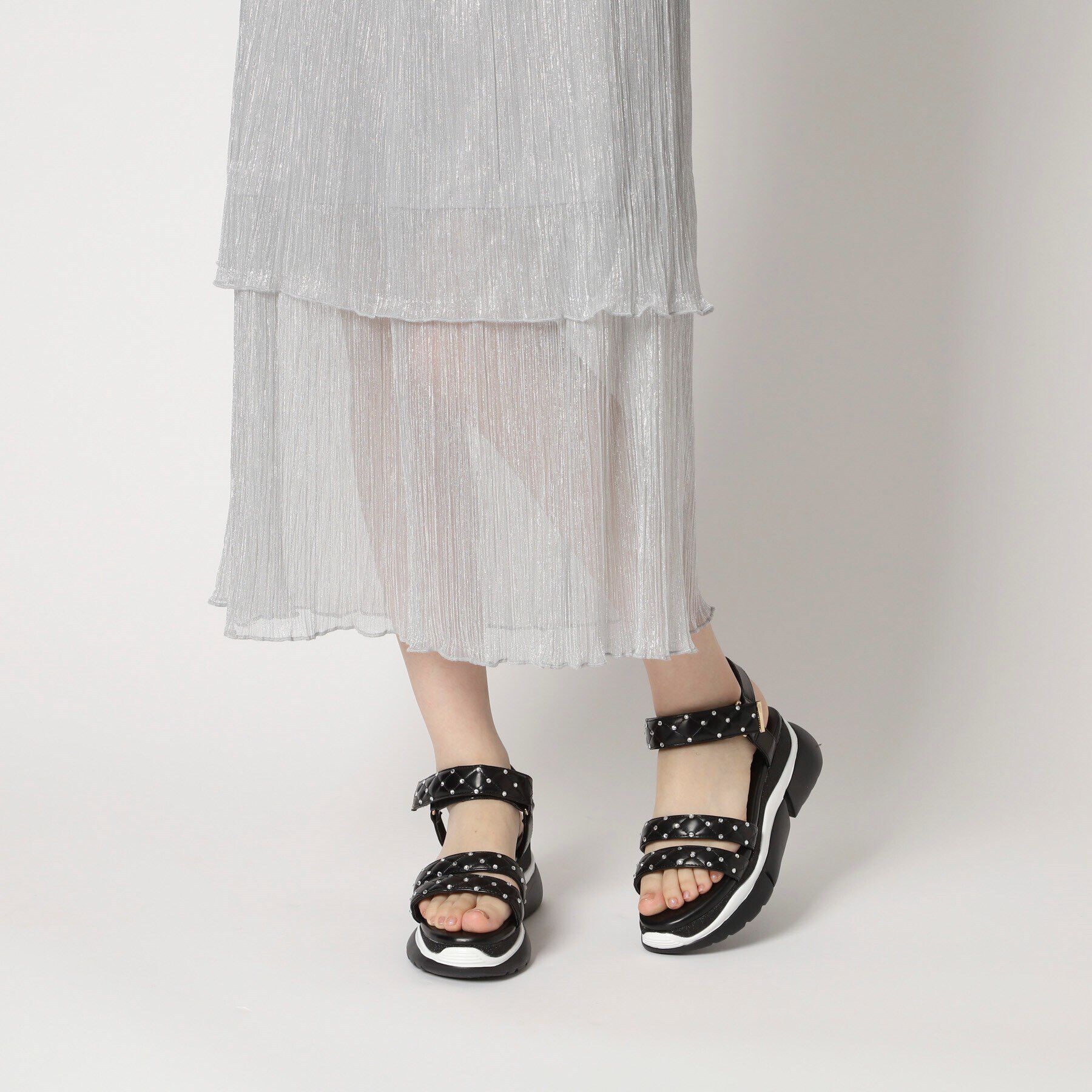 ESPERANZA「ラインストーンスポサン 24SS」|サンダル|