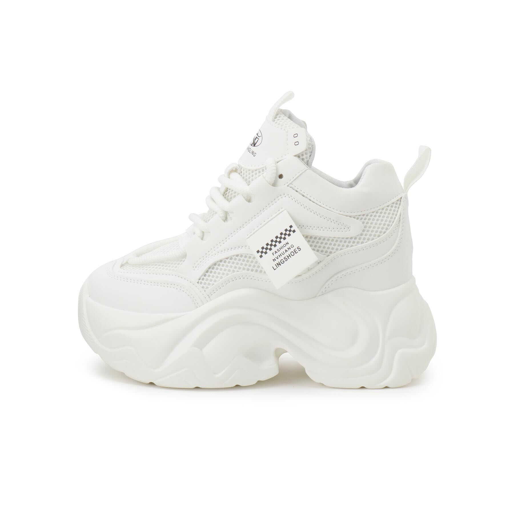 csT&P「厚底ワンポイントインヒールデザインスニーカー」|スニーカー|