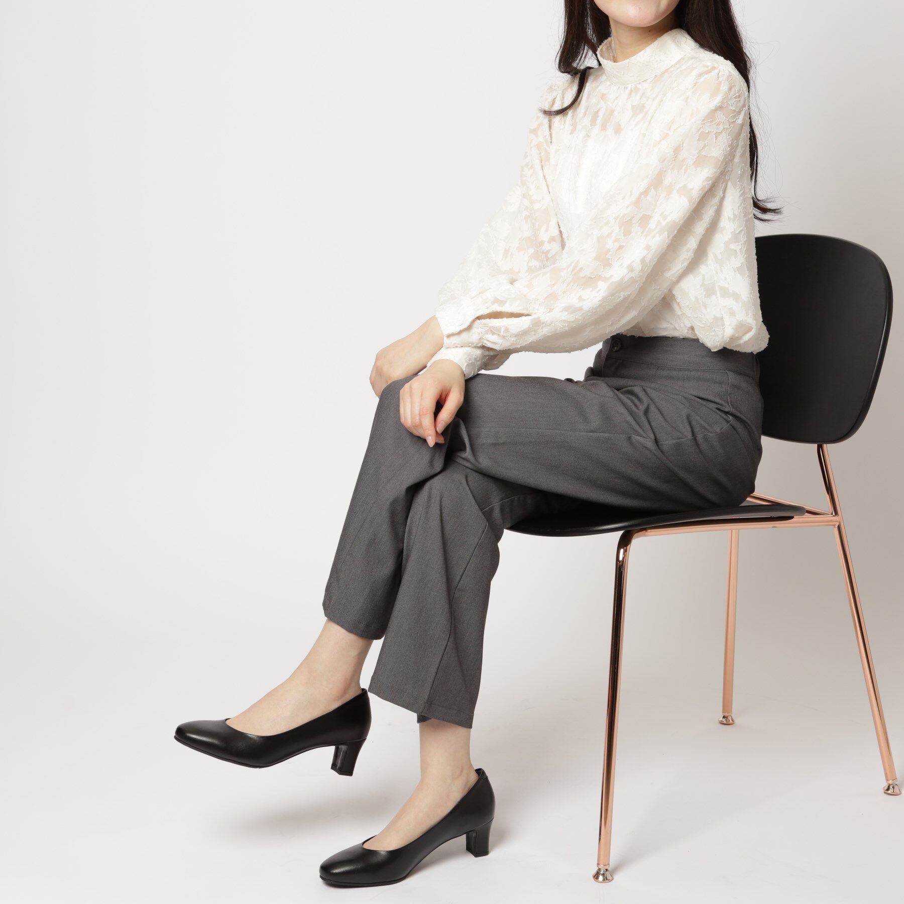 ESPERANZA「【12時間パンプス】約5.0㎝　歩きやすくて疲れにくい」|パンプス|