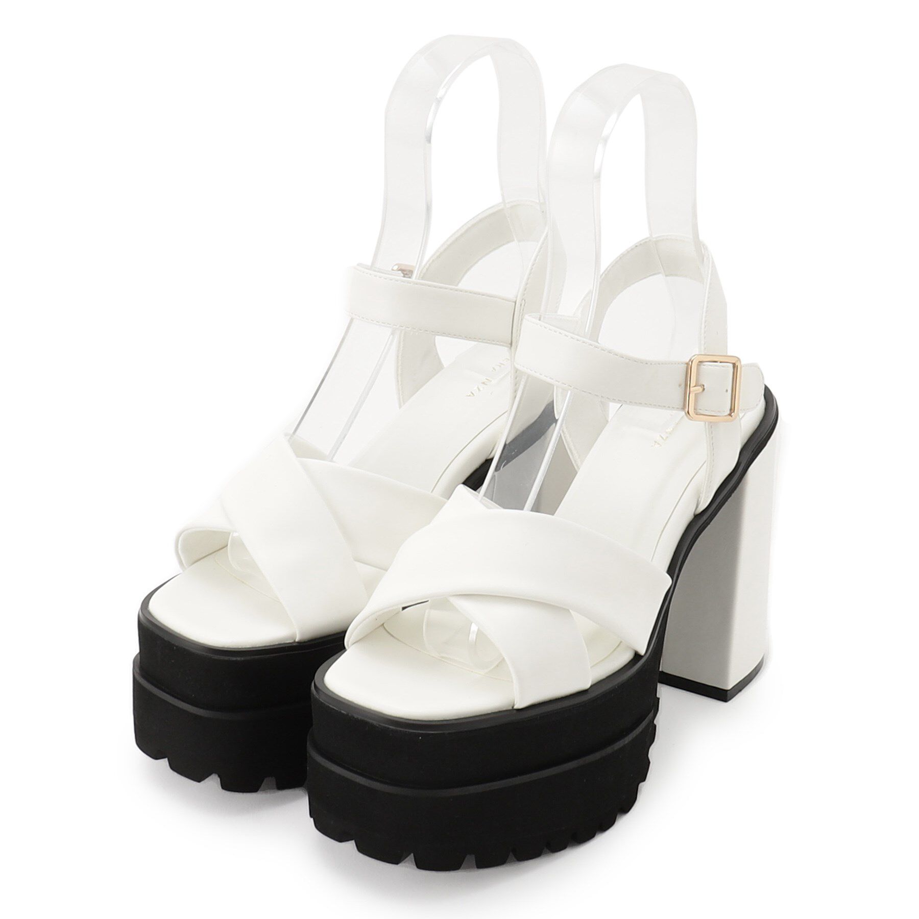 ESPERANZA「クロスタンクストームサンダル」|サンダル|ホワイト(001)