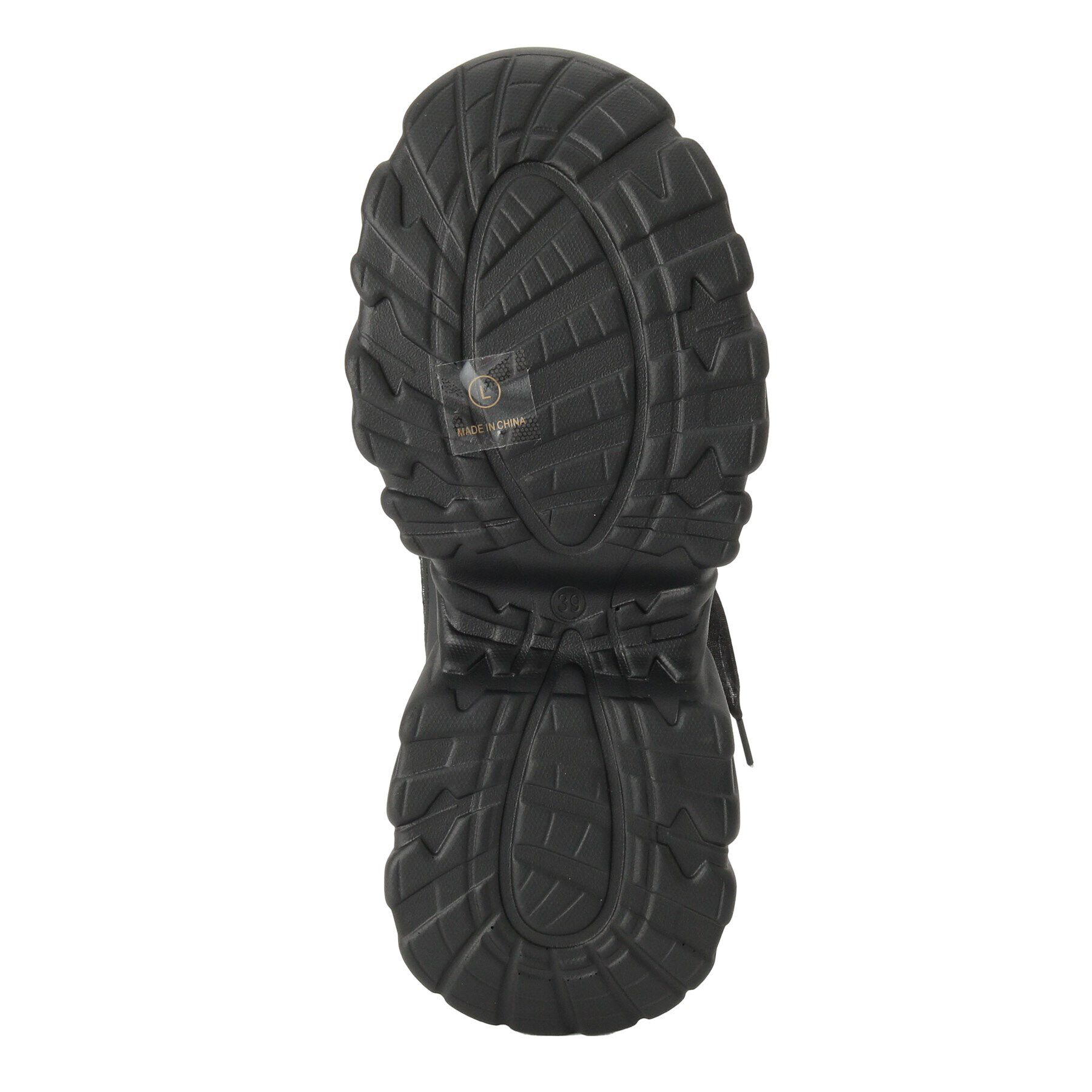 csT&P「厚底パール調付きレーススニーカー」|スニーカー|