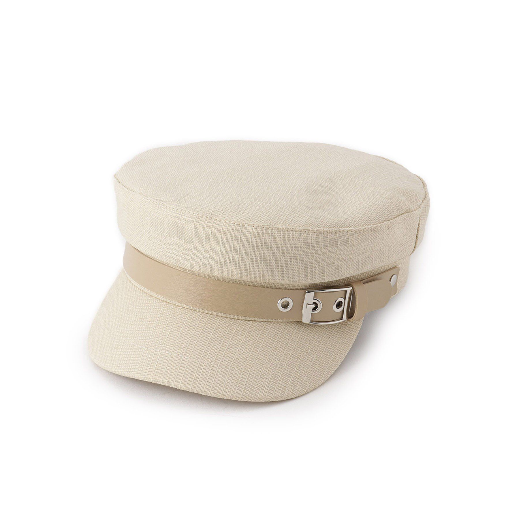 Grandedge「キャスケットバックルベルト」|キャップ・キャスケット|アイボリー(004)