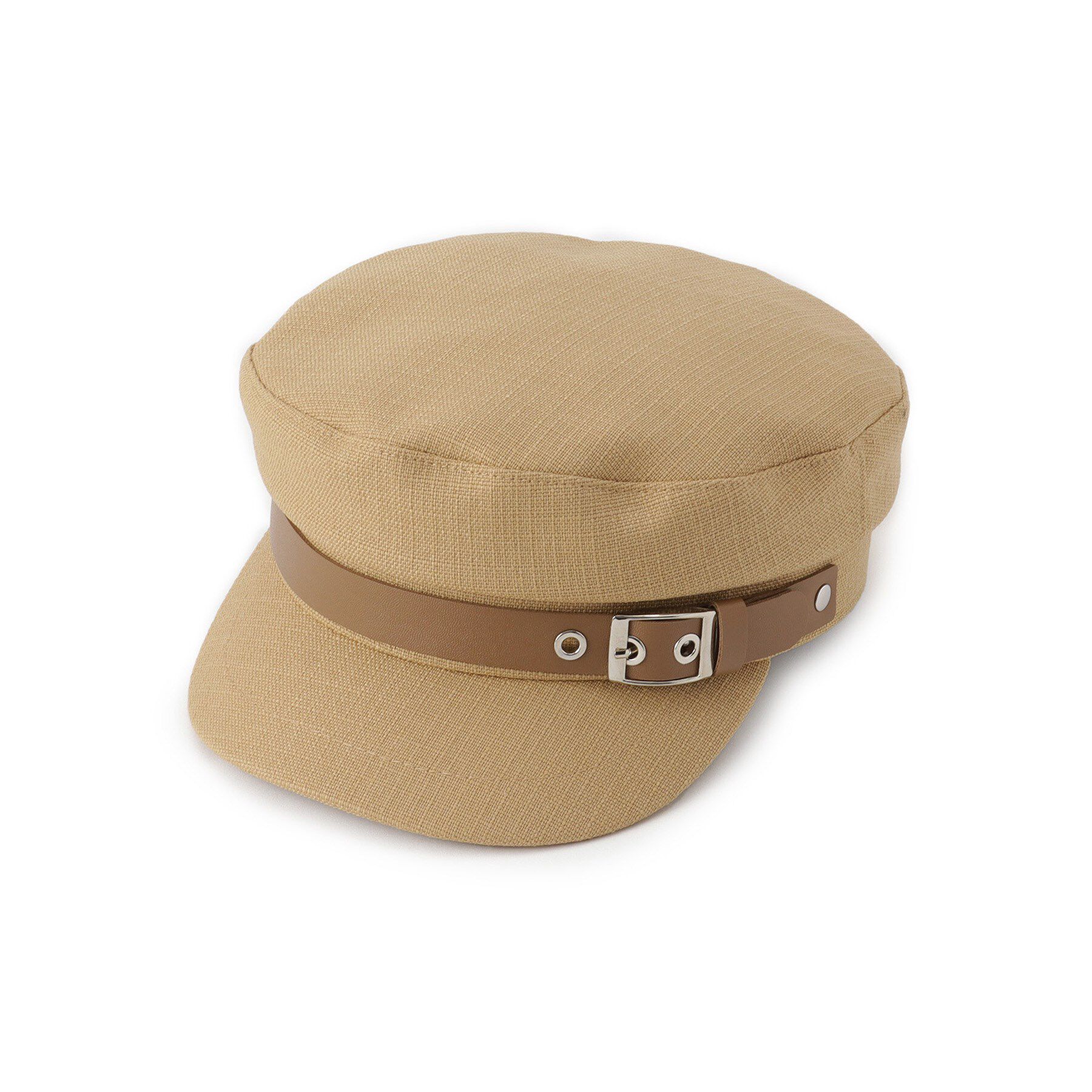 Grandedge「キャスケットバックルベルト」|キャップ・キャスケット|キャメルブラウン(0