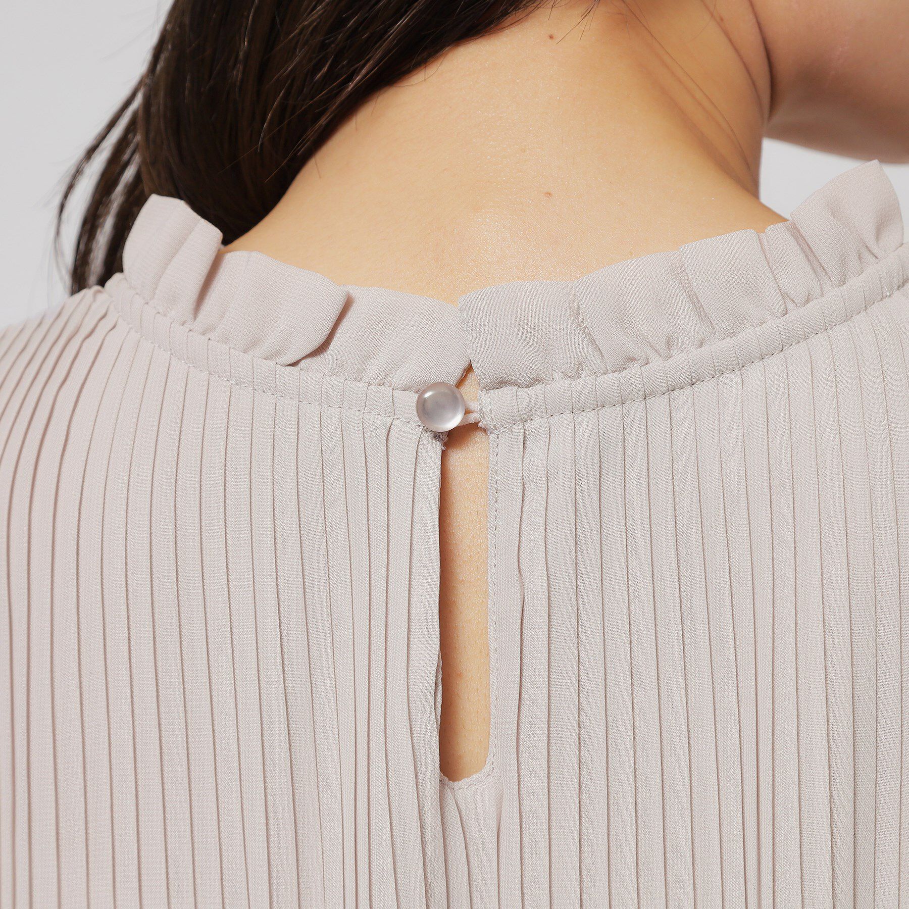 SunaUna「【プリーツ／フレアスリーブ】Aラインブラウス」|シャツ・ブラウス|