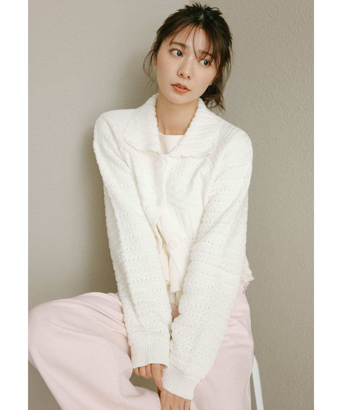 COCO DEAL「パッチワークカーディガン」|カーディガン|