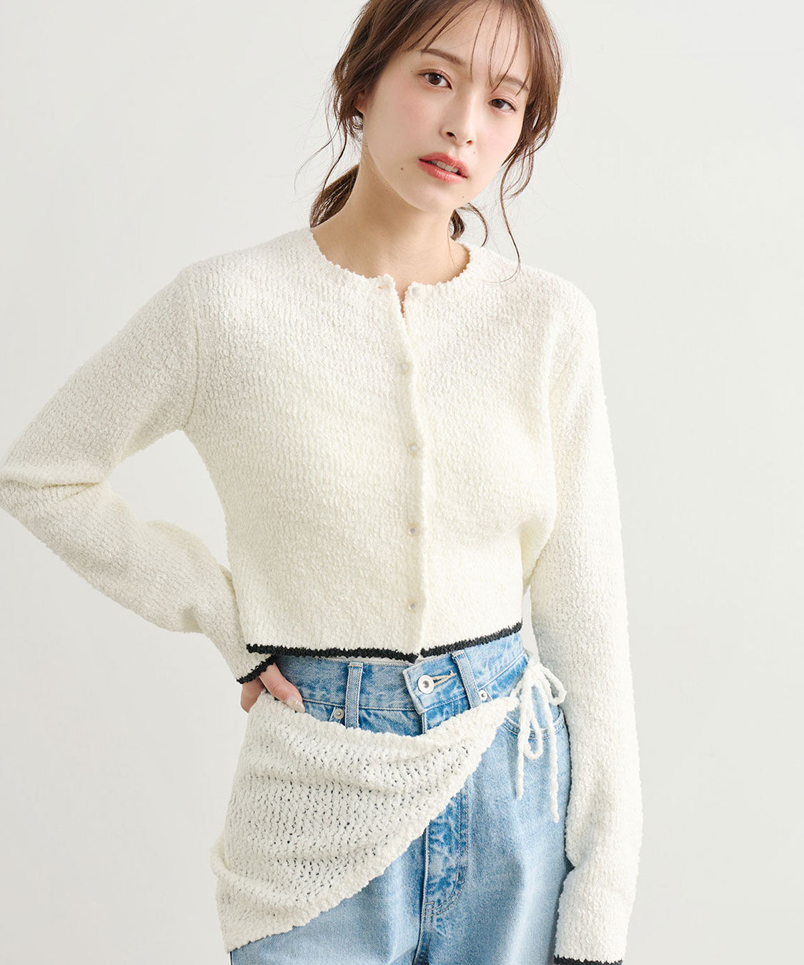 COCO DEAL「バブーシュカセットニットカーディガン」|ニット・セーター|