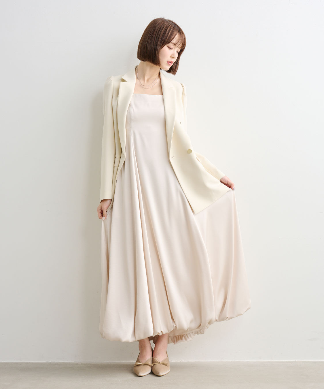 COCO DEAL「パフスリーブジャケット」|テーラードジャケット|