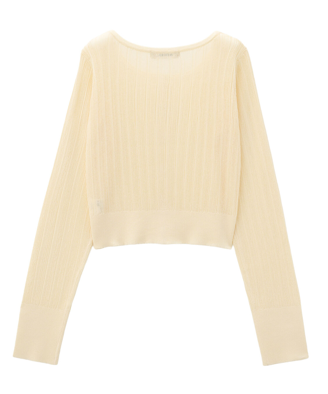 COCO DEAL「ランダムリブシアーニットカーディガン」|ニット・セーター|