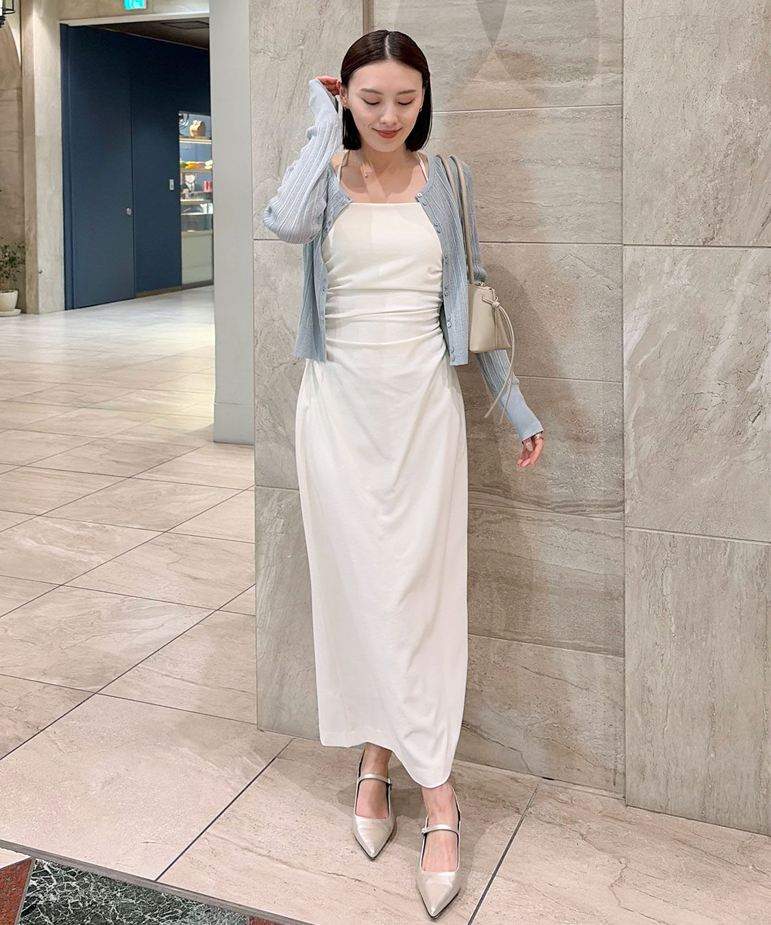 COCO DEAL「ランダムリブシアーニットカーディガン」|ニット・セーター|