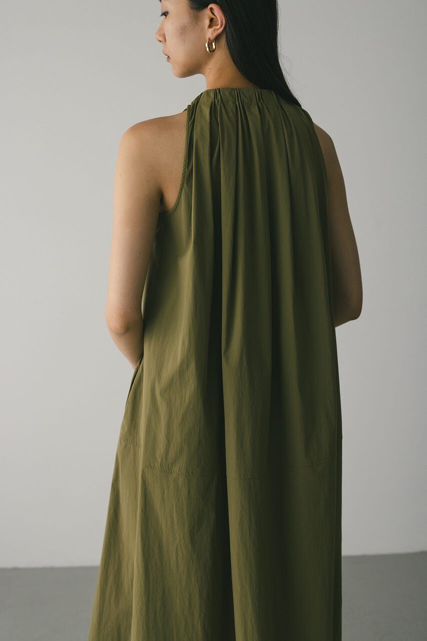 STYLEMIXER「撥水ネックギャザーワンピース」|ワンピース|