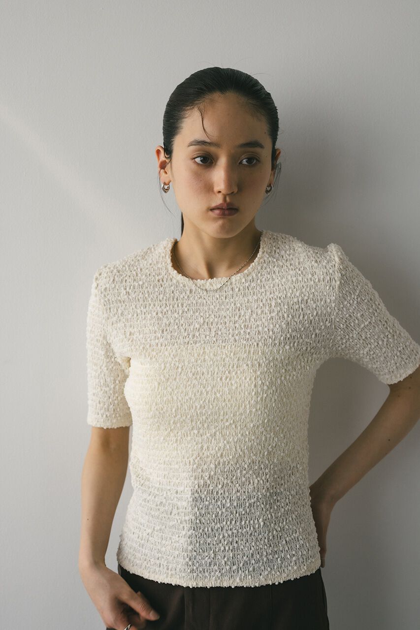 STYLEMIXER「ネップシャーリングトップ」|Tシャツ・カットソー|