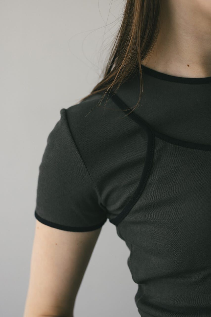 STYLEMIXER「バイカラーキャミセットトップ」|Tシャツ・カットソー|