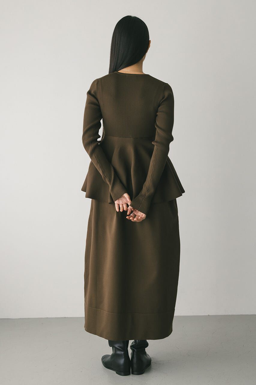 STYLEMIXER「ドッキングフォルムニットワンピース」|ワンピース|