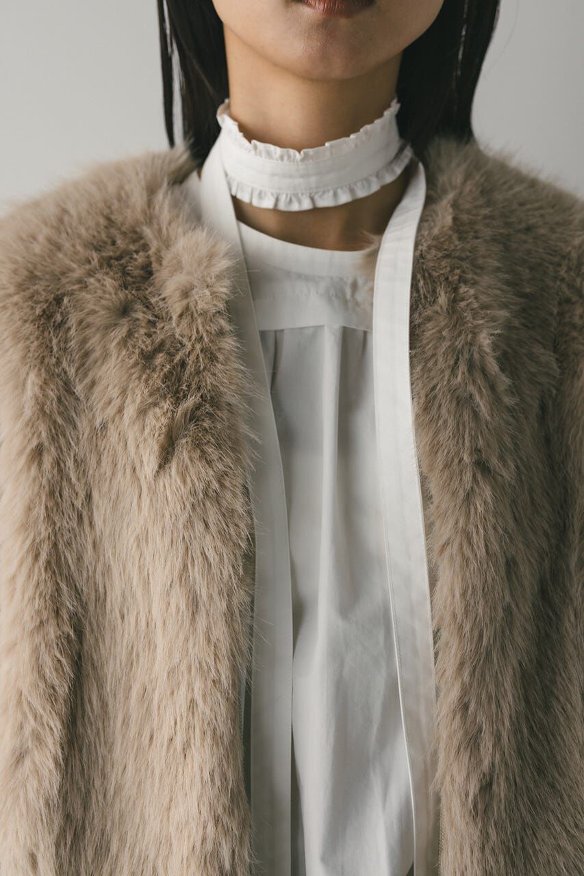 STYLEMIXER「ノーカラーファージャケット」|その他|