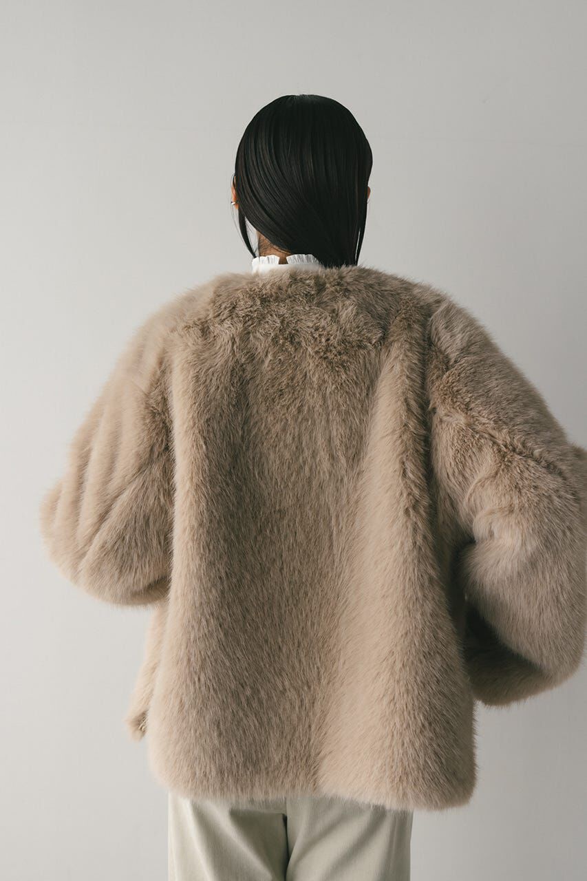 STYLEMIXER「ノーカラーファージャケット」|その他|