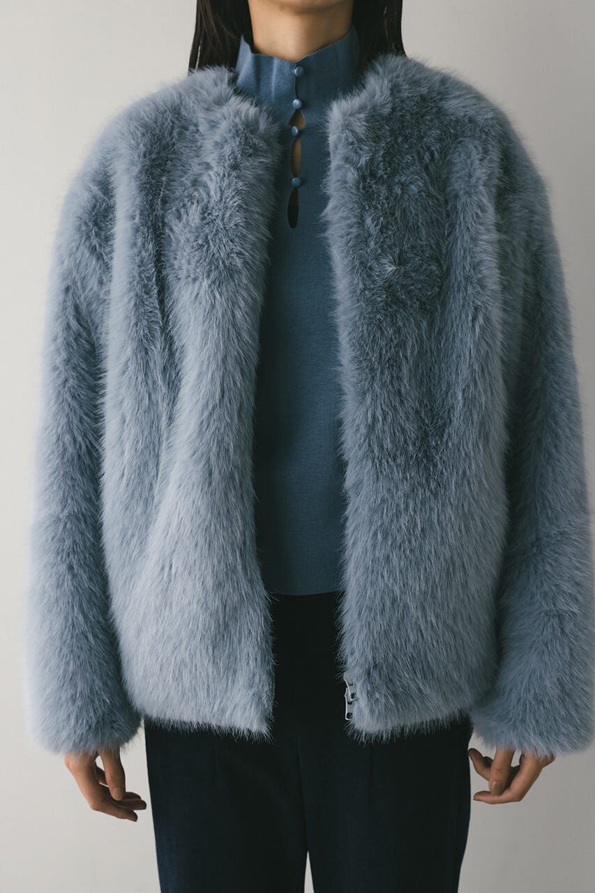 STYLEMIXER「ノーカラーファージャケット」|その他|