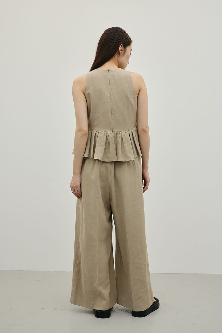 STYLEMIXER「リネンミックスフリルオールインワン」|その他|