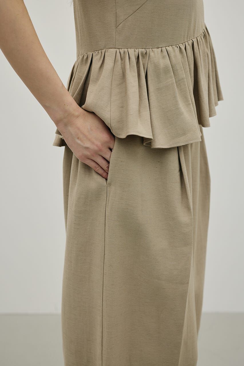 STYLEMIXER「リネンミックスフリルオールインワン」|その他|