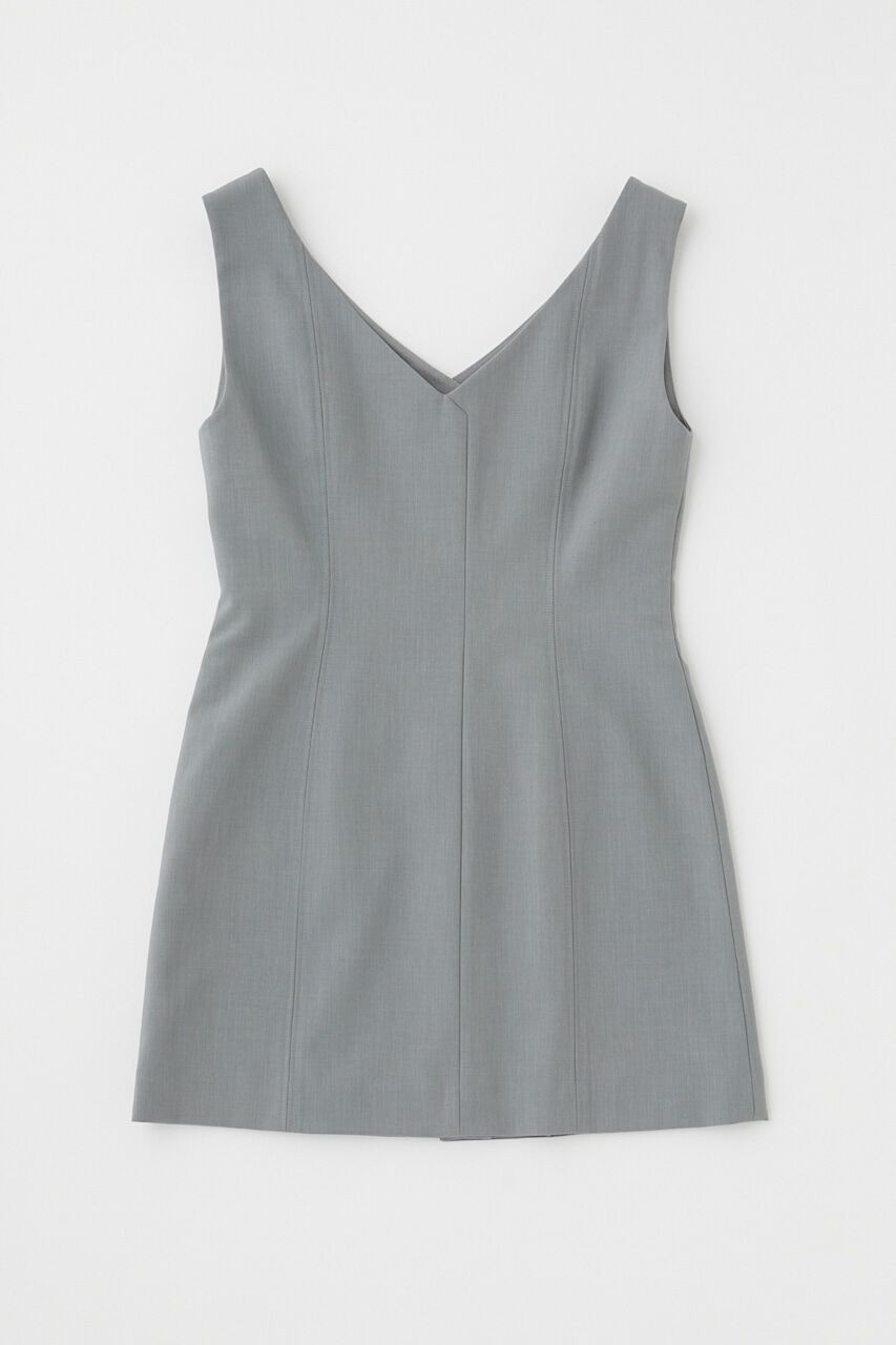 MOUSSY「VEST MINI ドレス」|ワンピース|