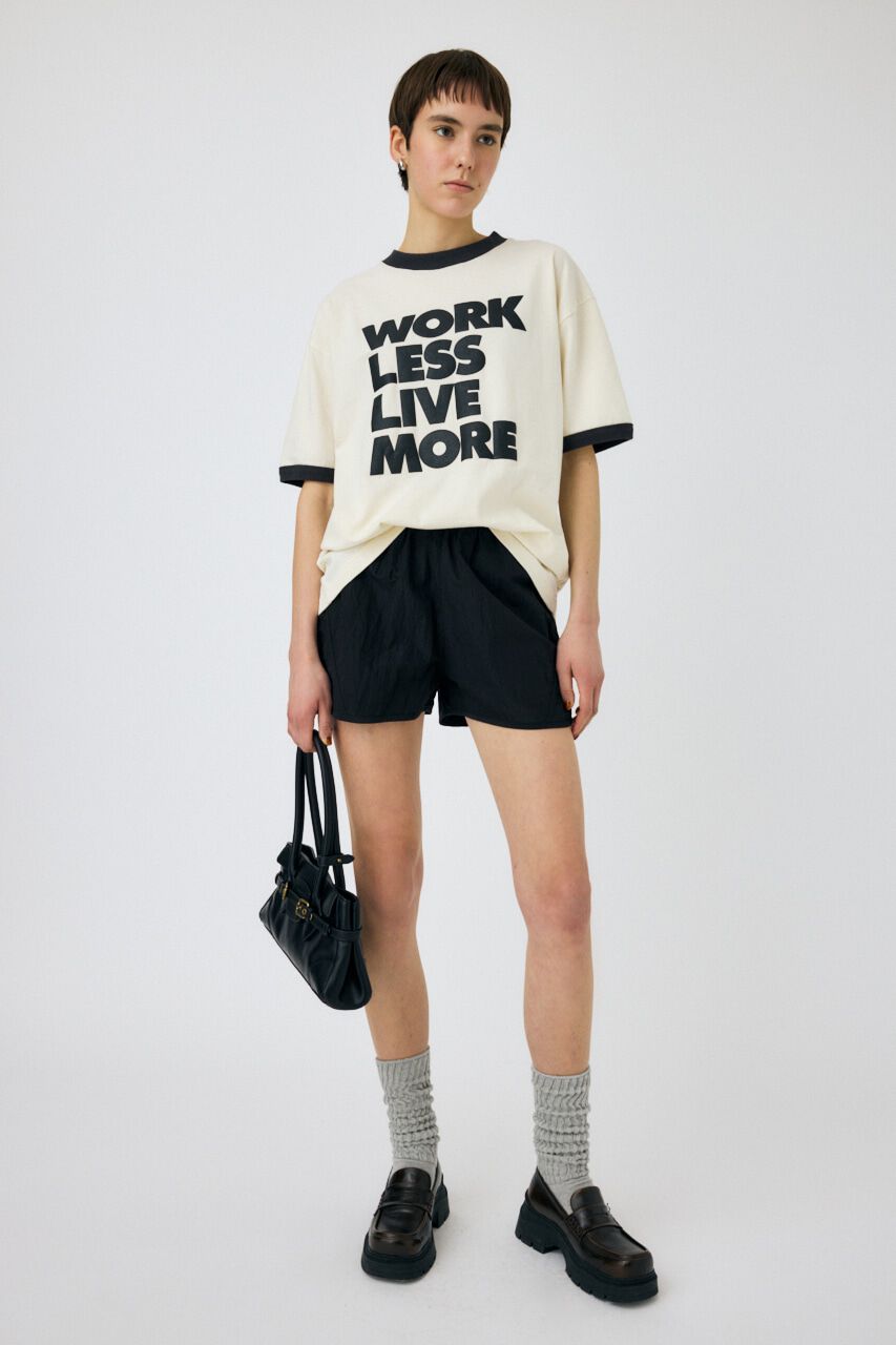 MOUSSY「SLOGAN ビッグ TEE」|Tシャツ・カットソー|