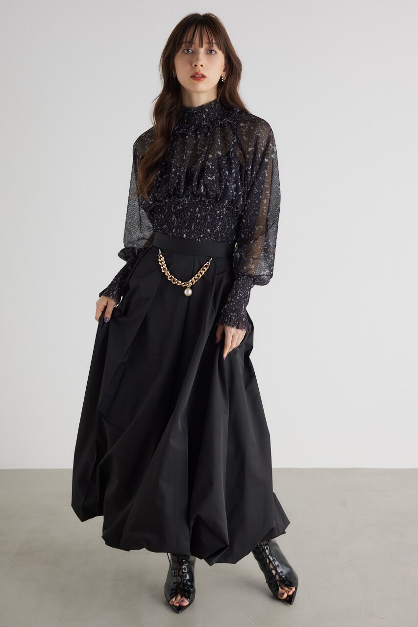 rienda「フロントチェーンJ/Wトルネードバルーン SK」|スカート|