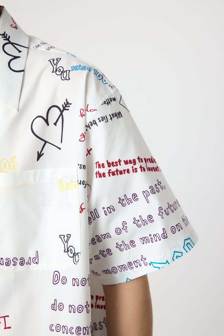 RODEO CROWNS「オールオーバーパターンシャツ」|シャツ・ブラウス|