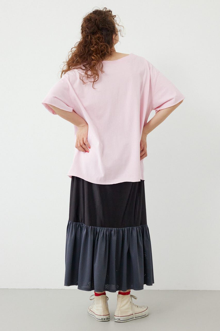 RODEO CROWNS「ピグメントルーズオフショルTシャツ」|Tシャツ・カットソー|