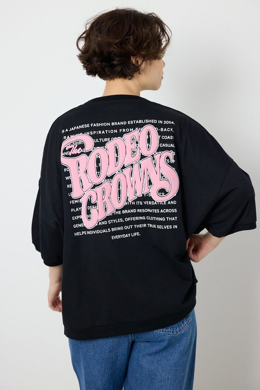 RODEO CROWNS「発泡マルチロゴビッグトップス」|Tシャツ・カットソー|
