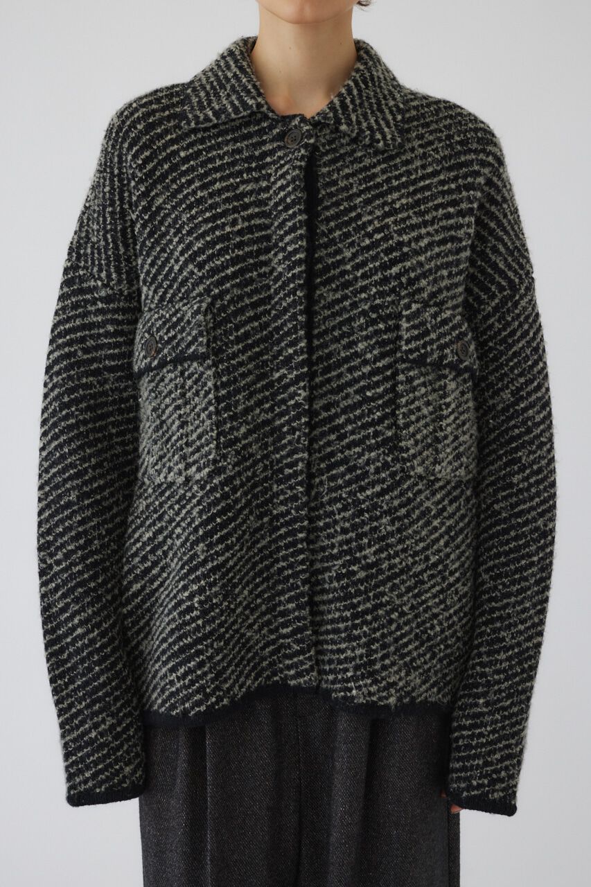 RIM.ARK 「Knit blouson」|ブルゾン・スタジャン|Multi_1