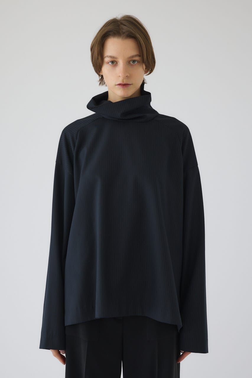 RIM.ARK 「Stripe big PO」|シャツ・ブラウス|NVY