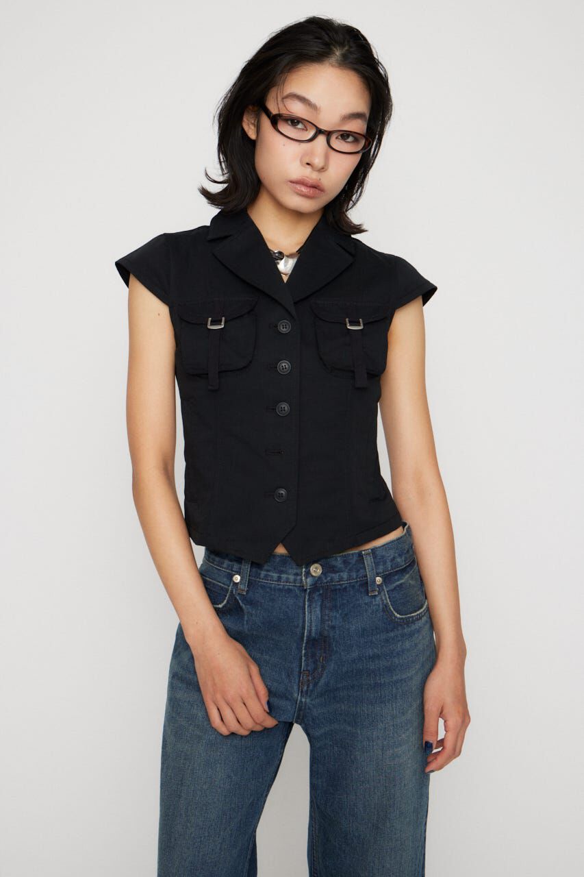 LAGUA GEM「POCKET COMPACT  SHIRT トップス」|シャツ・ブラウス|