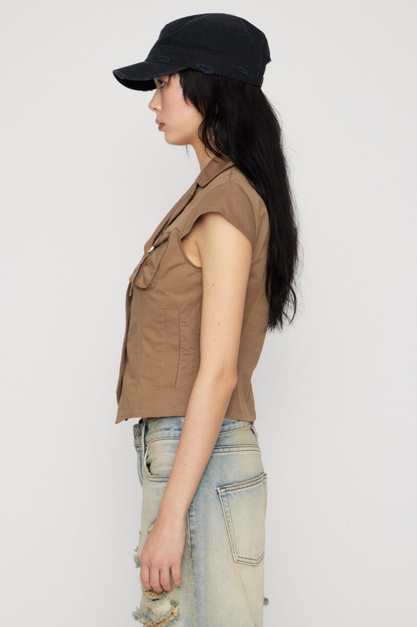 LAGUA GEM「POCKET COMPACT  SHIRT トップス」|シャツ・ブラウス|