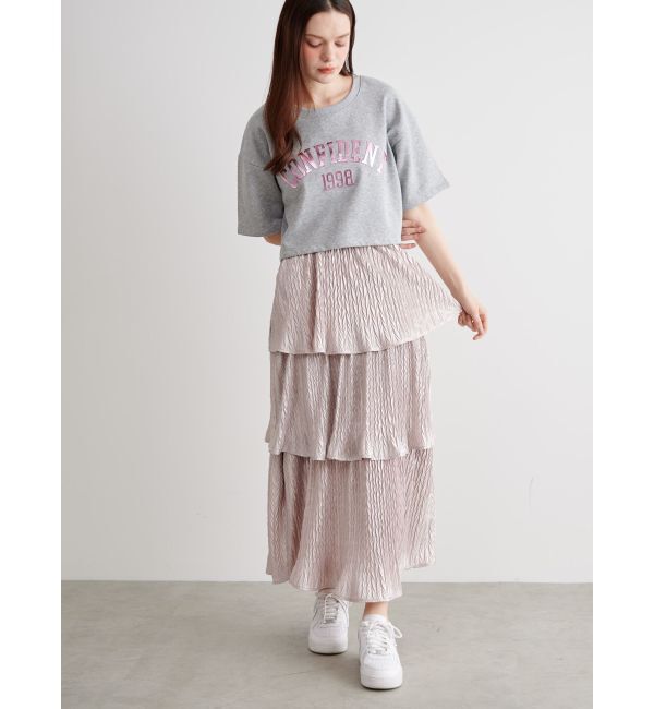 CALNAMUR「METALLIC LOGO SWEAT/メタリックロゴスウェット」|Tシャツ・カットソー|